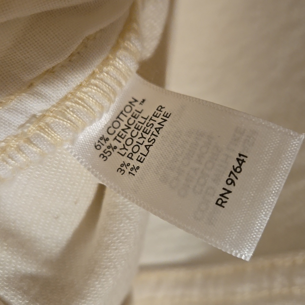 NWT J Jill Modern Slim Bootcut Natural White Cream - Picture 6 of 6